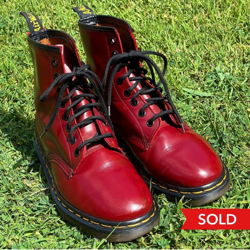 Made in England VTG Doc Martens 1460 Combat Boots